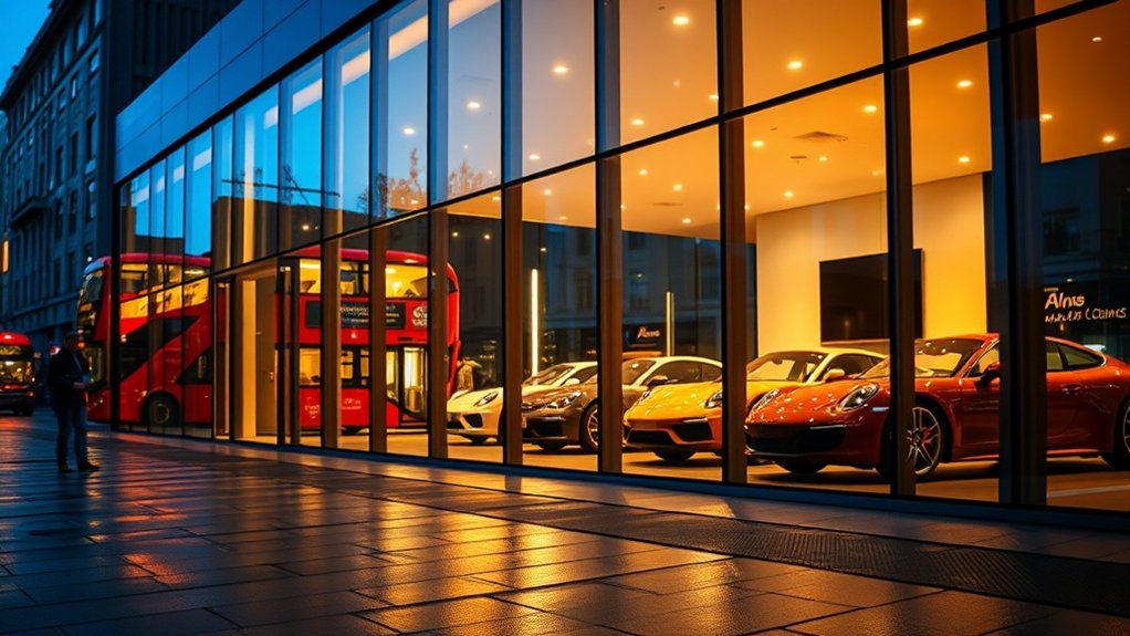 Car Showroom Glazing Clapham