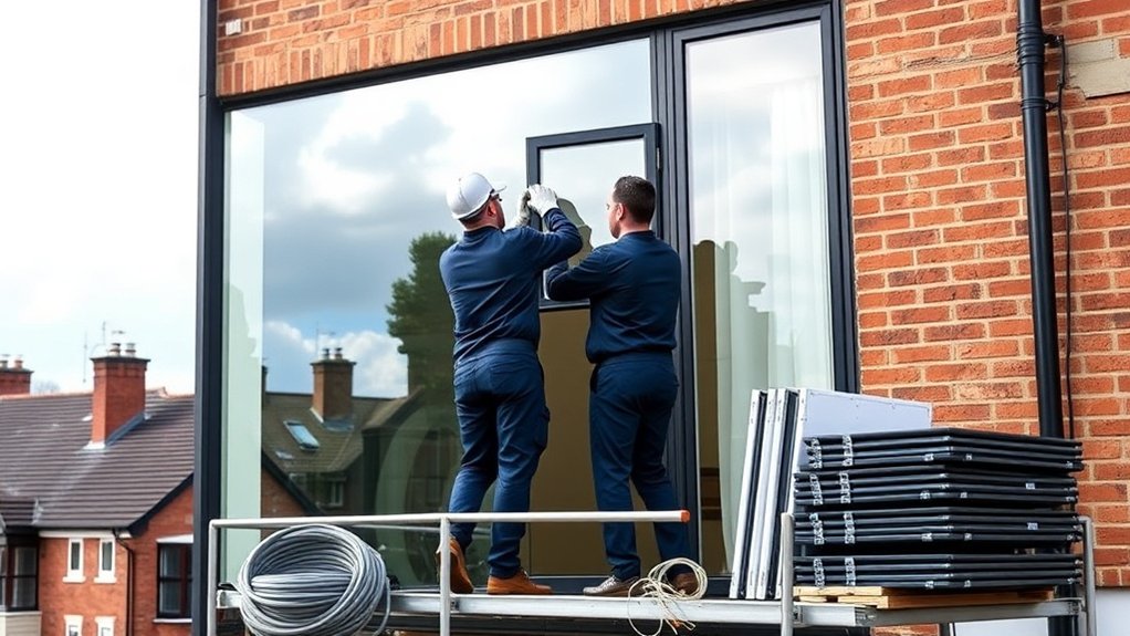 Glazier in Clapham Old Town