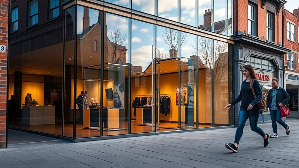 Shop Front Glazing Abbeville Village