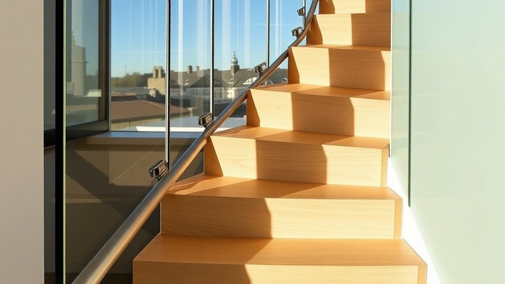 Staircase Glass Panels Clapham