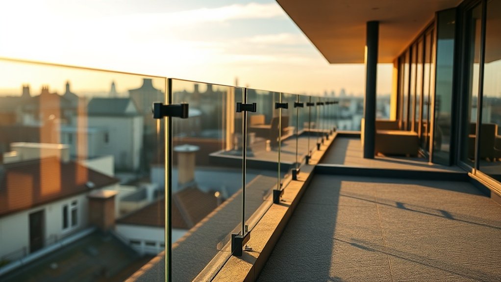 Terrace Glass Balustrades Clapham