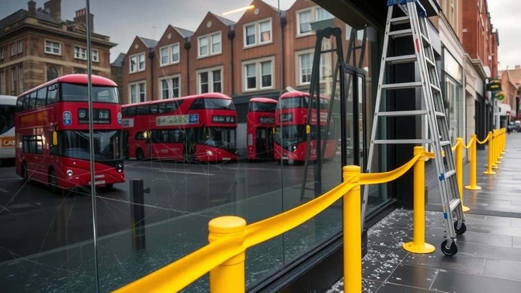 Vandalism Glass Repair Clapham