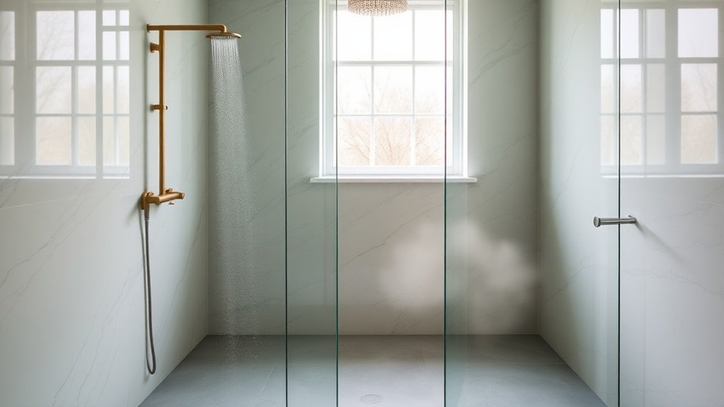 Wet Room Glass Panels Clapham